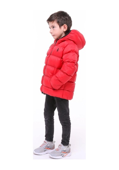 Benitto Kids Erkek Bebek Çocuk Mont 51282 Kırmızı