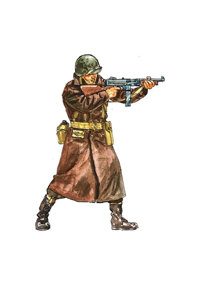 1/72 Wwıı Abd Kış Üniformalı Piyade Askerleri Maketi, Italeri 6133