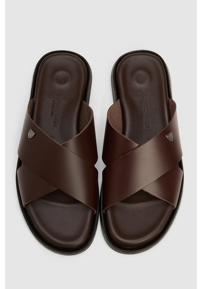 U.s. Polo Assn. Erkek Kahverengi Terlik 50322881-vr029