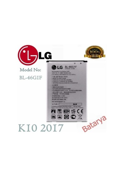 Lg Bl-46G1F Batarya Servis Ürünü Lg K10 2017 Batarya Lg Uyumlu