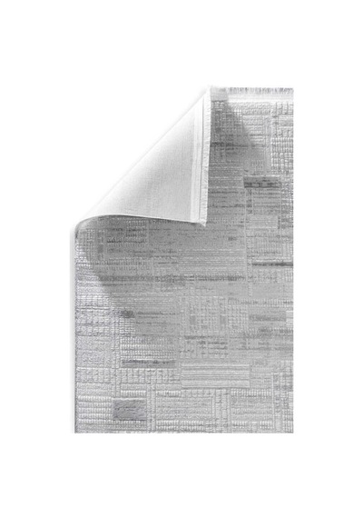 Luxera Modern Perfectly Yün Tuşeli Akrilik Oval Halı Lu05 Gri