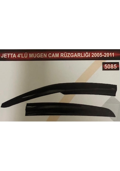 Volkswagen Jetta 4'Lü Mugen Cam Rüzgarlık Seti
