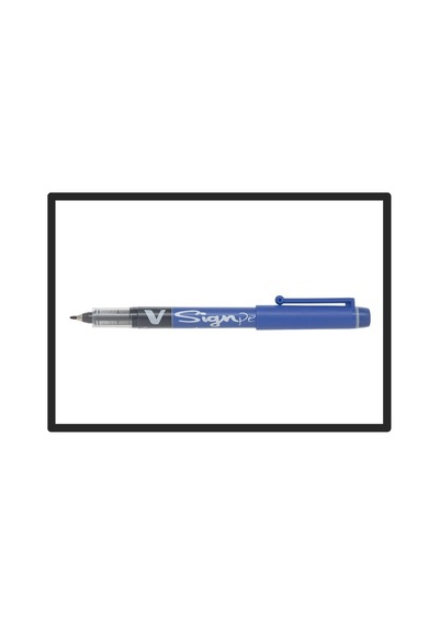 Pilot Sign Pen İmza Kalemi Mavi - 3 Adet Mavi