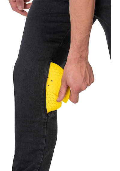 Urbanizer Black Cordura Korumalı Motosiklet Kot Pantolonu Erkek