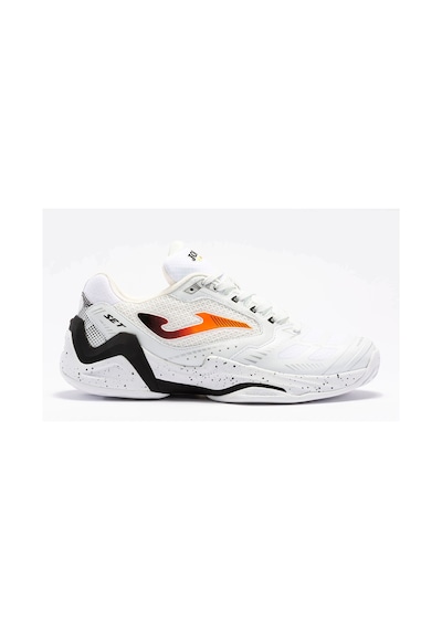 Joma Erkek Tenis Maç Ayakkabı Set Men 2302 White Orange Black Tse 001