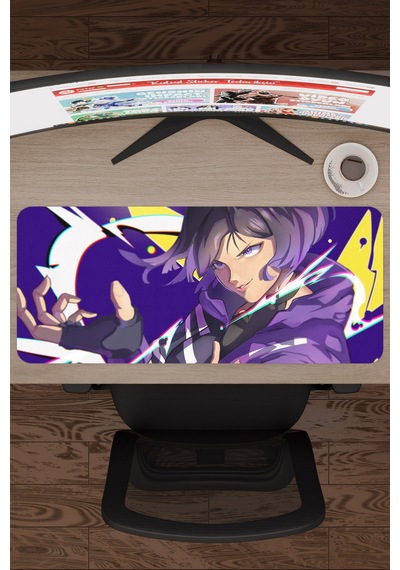 Tekken Kaymaz Dikişli Kauçuk Oyuncu Mousepad V5 - 70x30 Xl Gaming Mouse Pad Fare Altlığı