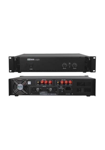 Bofmann Tp-500stt 2x250w Hat Trafolu Stereo Power Amfi 100v Profesyonel Ses Sistemi Anfi