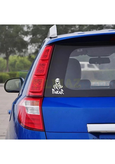 Dakar Off Road Cam Yan Kapı Oto Sticker Araba Yapıştırma Etiket