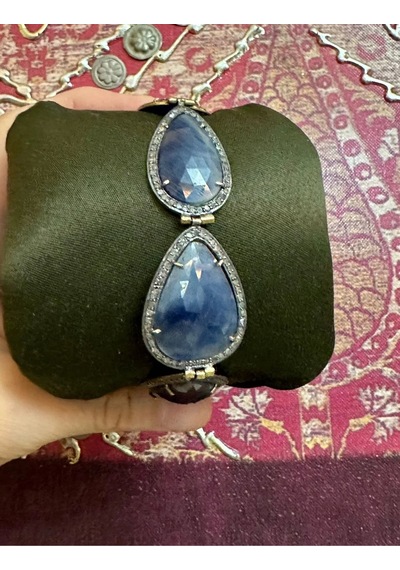 Slice Safir Elmas Bileklik