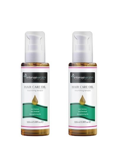 Intense Keratin Bitkisel Hızlı Saç Uzatma Yağı  2 x 100 ML