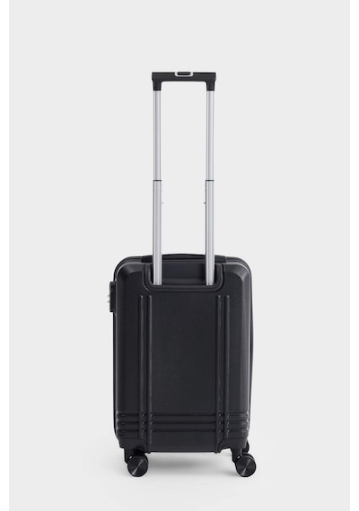 Defacto Unisex Sert Kapaklı Çekçekli Küçük Valiz H2404axnsbk59 Siyah-bk59