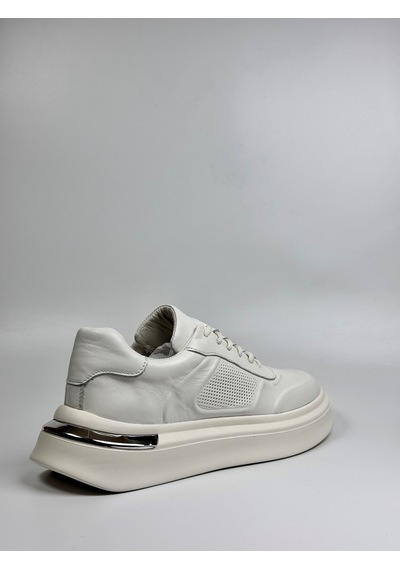 Daytex 2568 Togga - İçi Dışı Hakiki Deri Gizli Bağcıklı Silikon Kabartmalı Hafif Eva Taban Ortopedik Erkek Spor Sneaker Beyaz Daytex 2568 Togga - İçi Dışı Hakiki Deri Gizli Bağcıklı Silikon Kabartmalı Hafif Eva Taban Ortopedik Erkek Spor Sneaker Beyaz