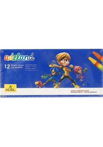 Adel Adeland Pastel Boya 12 Renk