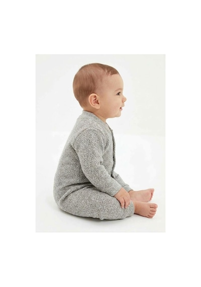 Gülerçocuk Unisex Bebek Pirinç Örgü Düğmeli Pamuklu Tulum 0-3 Ay - Düz Kol Soft Yenidoğan Bebek Kıyafeti Gri - 938555727 Gri Gülerçocuk Unisex Bebek Pirinç Örgü Düğmeli Pamuklu Tulum 0-3 Ay - Düz Kol Soft Yenidoğan Bebek Kıyafeti Gri - 938555727 Gri