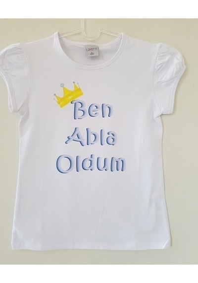 Abla Tişörtü Beyaz