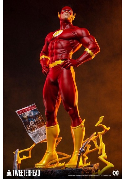 Dc Comics The Flash Maquette - 908877 - Dc Comics / Tweeterhead 1:6 Series