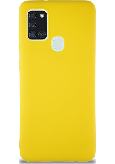 Samsung Galaxy A21S Kilif Soft Premier Renkli Silikon Kapak 496039070