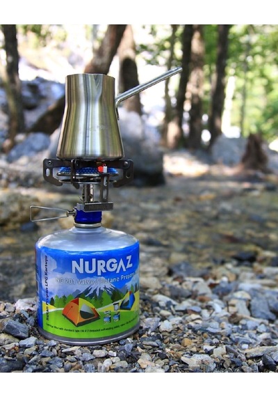 Campout Kahve Cezvesi Gri