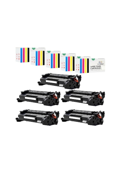 Proprint MF443DW MF445DW 5 ADET Çipli Uyumlu Toner CRG057H