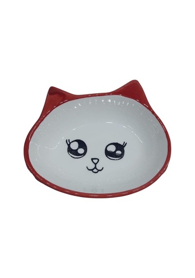 Bio Pet Active Seramik Kedi Mama Kabı 12-15-3,5cm No:12