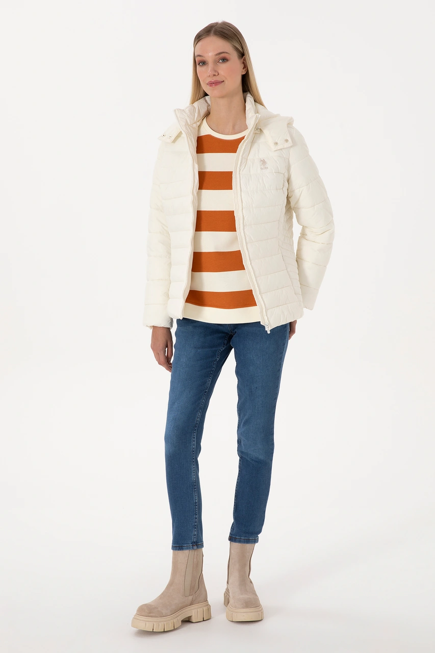 U.s. Polo Assn. Kadın Mont 50307935-vr256 İnci
