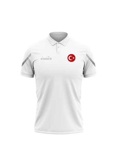 Diadora Alto 25 Milli Takım Kamp Tişört Beyaz