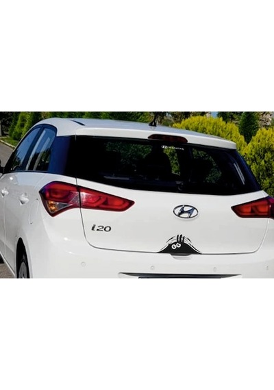 Tofaş Sticker Hayalet Canavar Göz Bagaj Kapı Far Altı Uyumlu