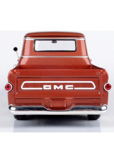 Motor Max Koleksiyon 1 / 24 Ölçek 1958 Gmc 100 Pickup Model Metal Araba Kırmızı