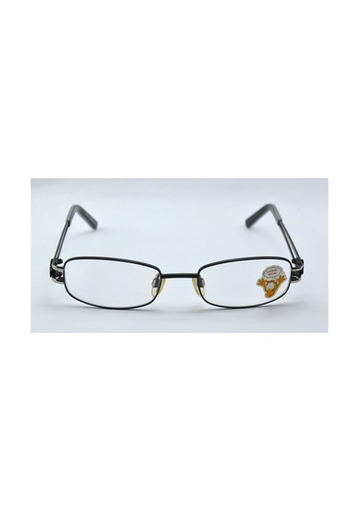 Kıds Eyeglasses Frame 373 Black 48 18 130 Siyah Unısex Çocuk Gözlüğü