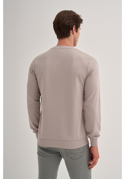 Cazador Erkek 3 İplik Şardonsuz Sweatshirt 5221 Gri 001