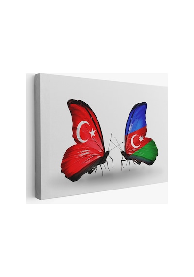 Azerbaycan Türkiye Dekoratif Kanvas Yüksek Kaliteli Kanvas Canvas Tablo Tabloları