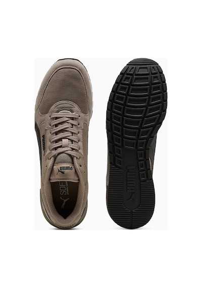 Puma St Runner V4 Mesh Erkek Spor Ayakkabı Gri 39966618 Kahve Rengi