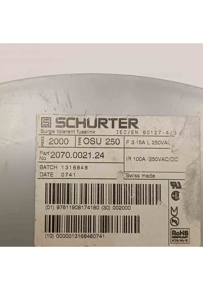 2070.0021.24 3.15a Smd Sigorta 3 Adet
