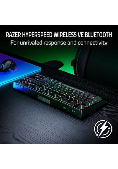 Razer Blackwidow V4 Tenkeyless Hyperspeed Turuncu Dokunsal Anaht