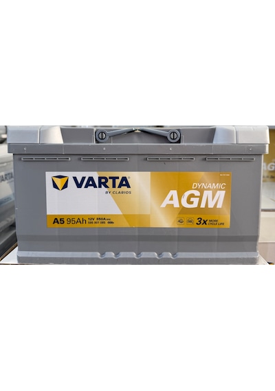 Varta / Agm 95 Amper Akü Start-stop Akü 2025 Tarihli