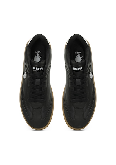 U.s. Polo Assn. Vale Wmn 5fx Siyah Kadın Sneaker Siyah-taba Siyah - Taba