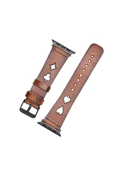Apple Watch Uyumlu Deri Kordon 42-44-45mm Avesta Rst2ef Standart