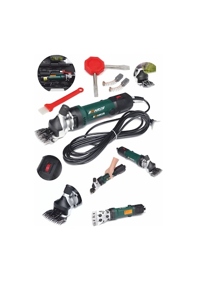 Böhrer Bhkkm04 Pross 1350 W 6 Kademeli Koyun Keçi Kırpma Kırkma Elektrikli Koyun Kesme Makası Makinesi