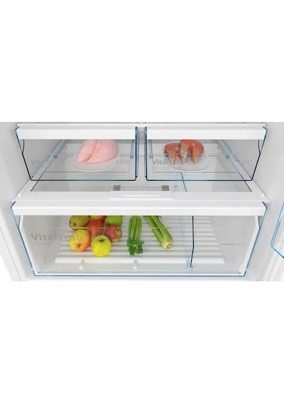 BOSCH KDN76XWE1N 542 L No Frost Üstten Dolduruculu Buzdolabı