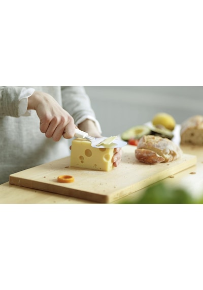 Fiskars Sert Peynir Rendesi, Paslanmaz Çelik/plastik, Kesim Genişliği: 6 Cm, Fonksiyonel Şekil, Beyaz, 1016129 Diğer