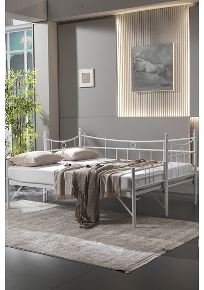 Bedliga Daily Yavrulu Daybed Tek-Çift Kişilik Metal Karyola Bedliga Daily Yavrulu Daybed Tek-Çift Kişilik Metal Karyola