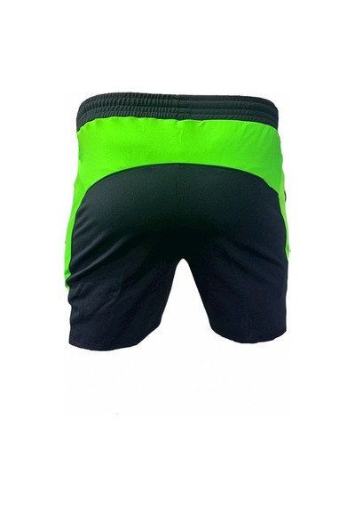 Erkek Günlük Siyah Spor Fitness Koşu Şortu (466870420)