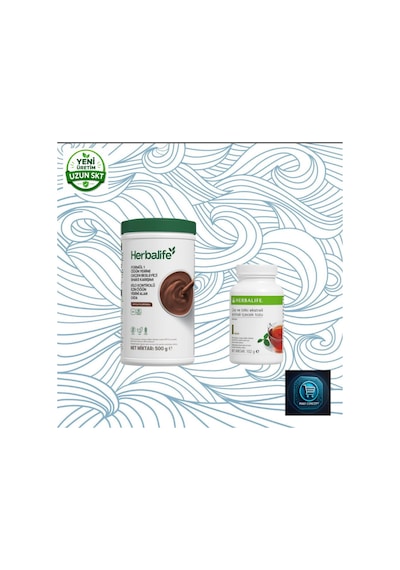 Formül 1 Besleyici Shake Karışımı 500 G + Çay Ve Bitki Ekstreli Aromalı İçecek Tozu Klasik Aromalı 102 G