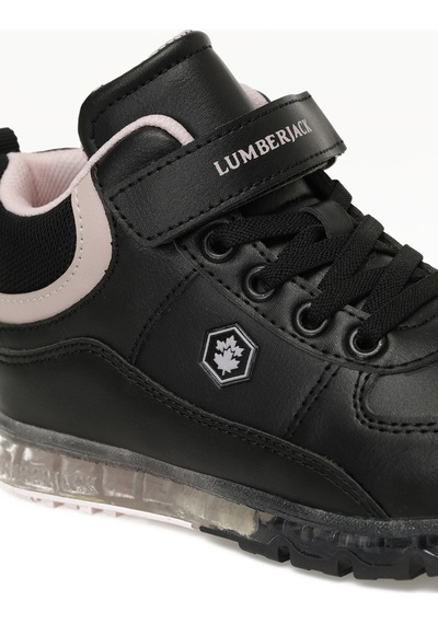 Lumberjack Cap Hı 5pr Siyah Kız Çocuk High Sneaker Siyah