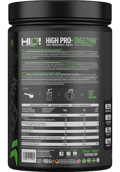 Hıq High Pro+ 900gr Vanılla Ice Cream Flavored