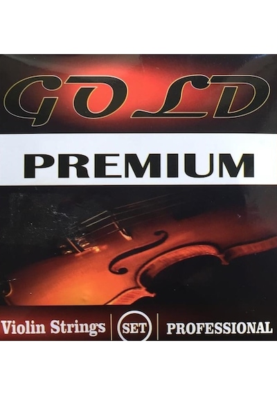 Gold Keman Teli Takım Premium