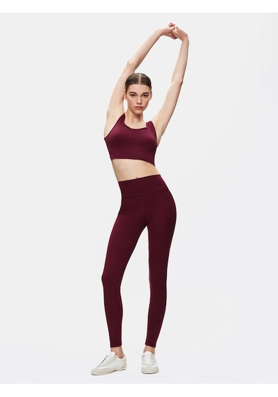 Ltb Basic Slim Fit Kırmızı Tayt Kırmızı L