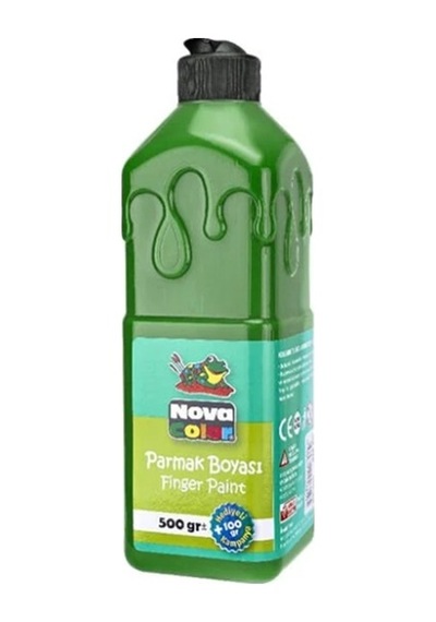 Nova Color Parmak Boyası 500ml Yeşil - 2 Adet Diğer