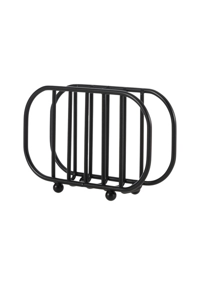 Mudo Home Black Metal Peçetelik Siyah