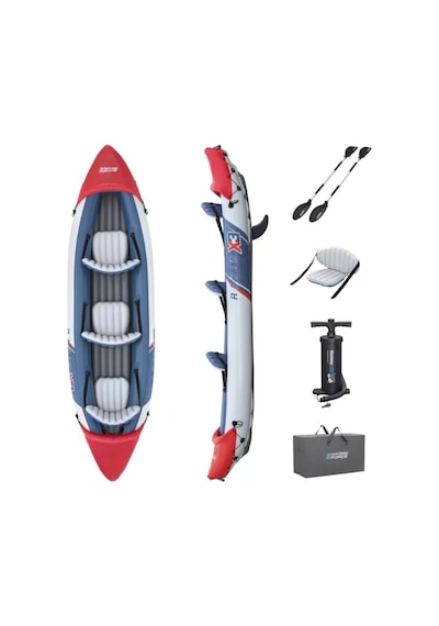 Bestway 65132 Rapid X3 Hydroforce 3 Kişilik Şişme Kano 381x100cm